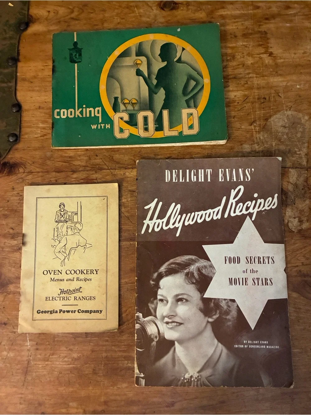 6  - Vintage 1930-40’s Recipe and Promotional Booklets